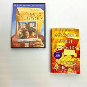 Book & DVD Bundle | Augustan Burroughs | Running With Scissors A Memoir Classic